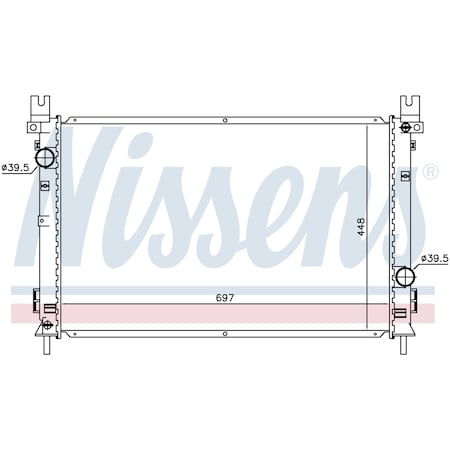 Nissen Radiator, 61028 61028